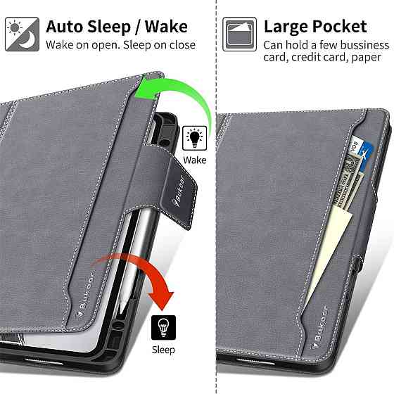 Чехол защитный Bukoor для iPad Pro 12.9 iPad Pro 6/5/4/3 поколения 2022 2021 2020 и 2018 годов Днепр