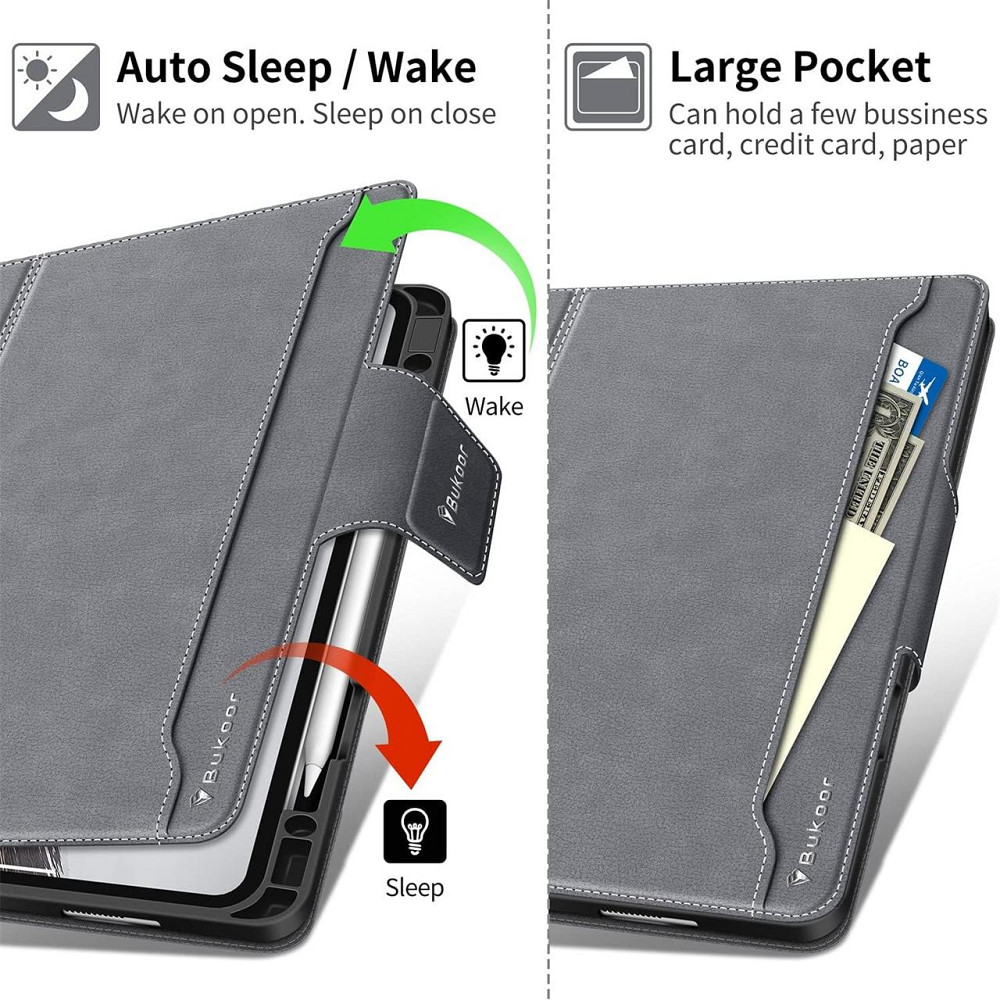 Чехол защитный Bukoor для iPad Pro 12.9 iPad Pro 6/5/4/3 поколения 2022 2021 2020 и 2018 годов Днепр - изображение 2