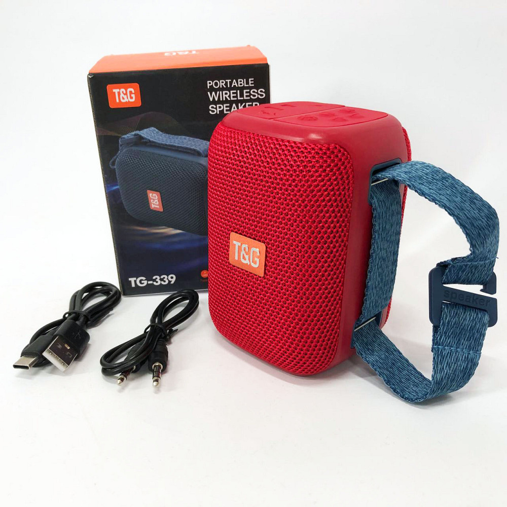 Хороша bluetooth колонка TG339, Колонка з динамічним led підсвічуванням з ргб підсвічуванням VH-43 Львів - фото 10