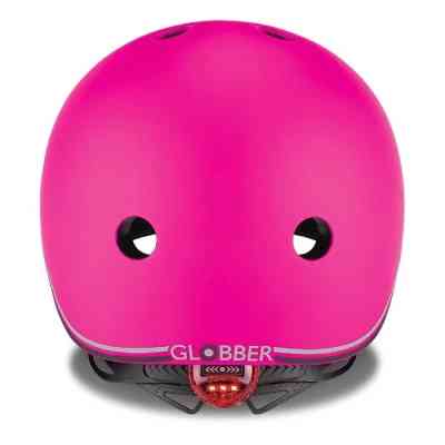 Шлем Globber Evo light розовый с фонариком 45-51 см (506-110) Винница