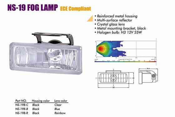 Фары SIRIUS 19 B-C Taiwan Винница