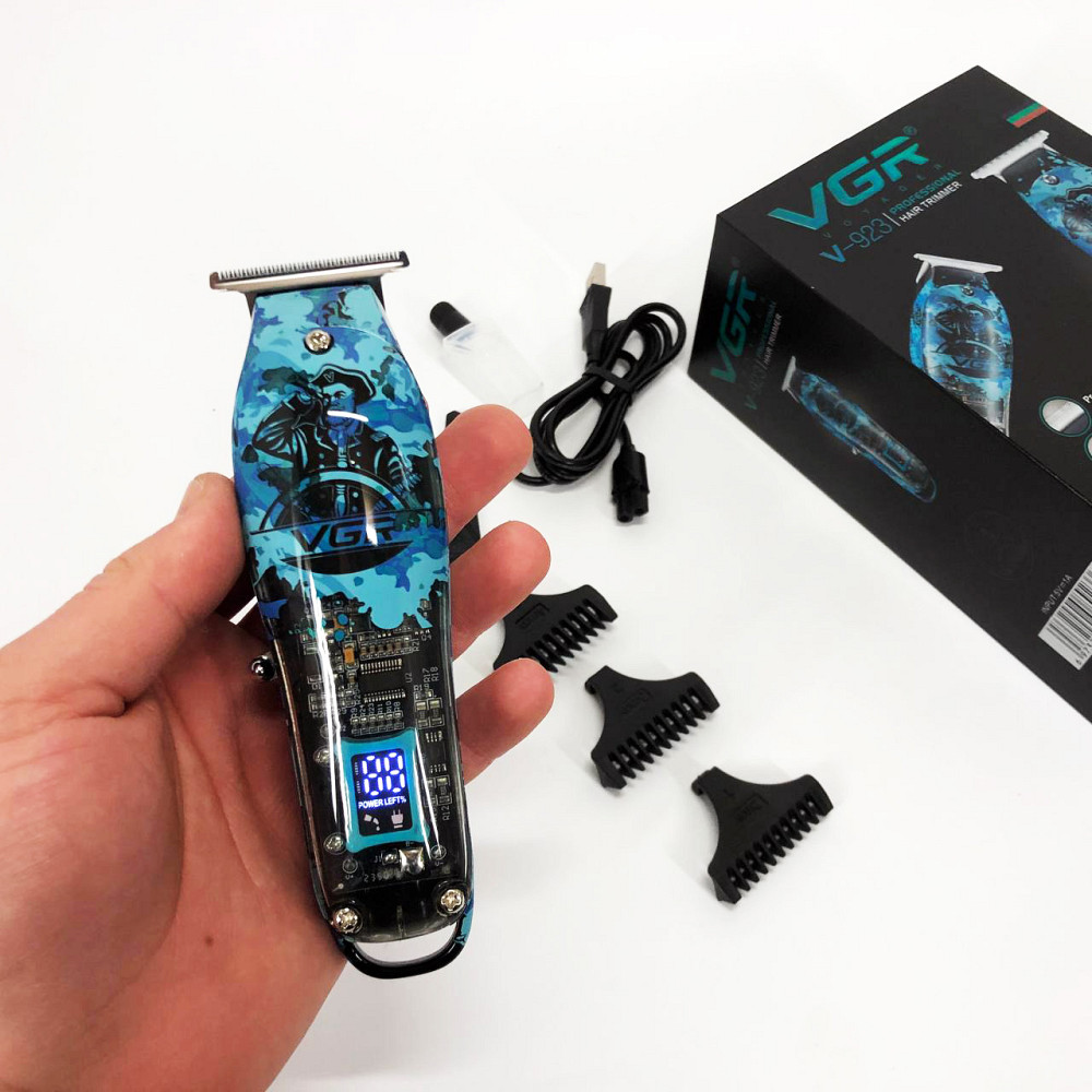 Триммер для самостоятельной стрижки волос, Машинка для стрижки волос беспроводная DI-11 Львов - изображение 7