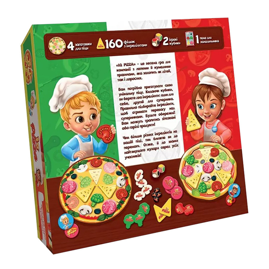 Сімейна настільна гра "IQ Pizza" G-IP-01U укр. мовою Вінниця - фото 2