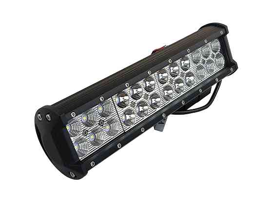 Фара комбо (ближній, дальній) (24 led, додаткова з кріпленням, прямокутна) світлодіодна Мукачево