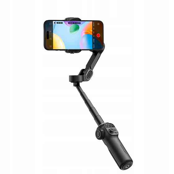 Триосьовий стабілізатор AOCHUAN Professional Gimbal Stabilizer for Smartphone Smart X2 Чорний Київ