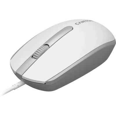 Мышка Canyon M-10 USB White Grey (CNE-CMS10WG) Винница