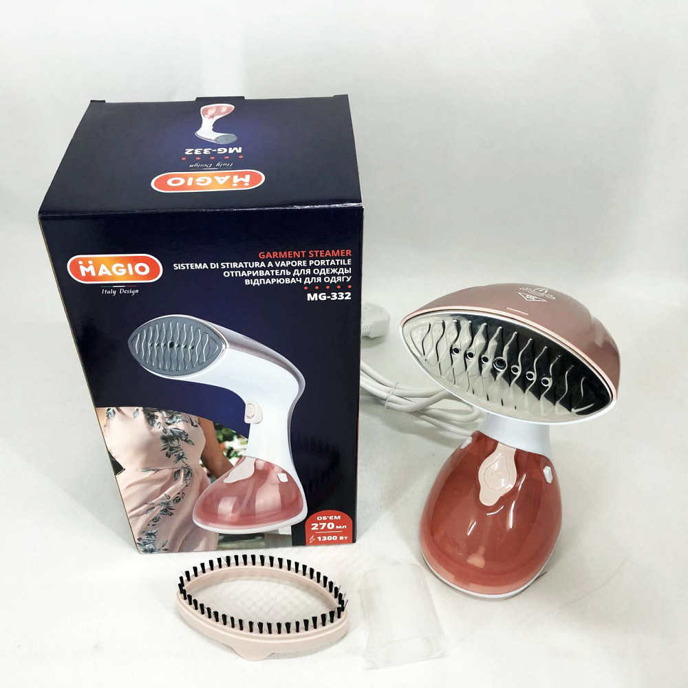 Отпариватель для одежды из различных тканей MAGIO MG-332, OM-884 Отпариватель парогенератор Киев - изображение 2