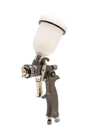 Фарбопульт MASTERTOOL HVLP HQ ВБ 100 мл пластик Ø1.0 мм 200 л/хв 1.5-3 бар 80-8980 Рівне