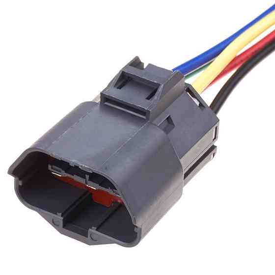 Разъем коннектор с проводом, 5-кон., Груз, Машины И Экскаваторы, 7222-6550-4 YAZAKI Япония Много марок 47913 Киев