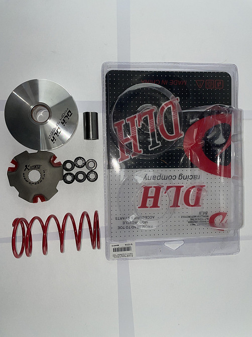 Варіатор передній (тюнінг) скутер Сузукі Адреса 50 (+палець, ролики 6шт, пружина торкдрайвера) Мукачево - фото 1