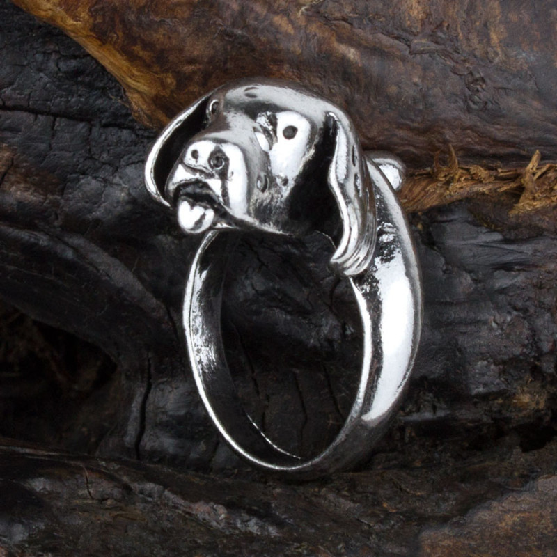 Стильне кільце для пальця Собака Київ - фото 1