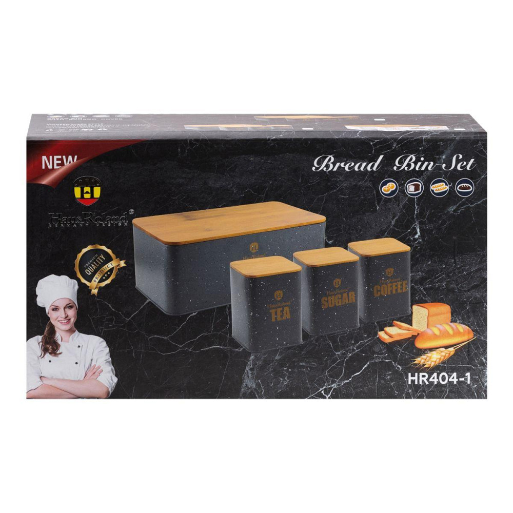 Набір для зберігання продуктів з бамбуковими кришками Київ - фото 2