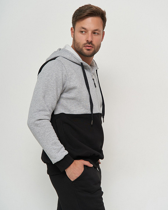 Мужской теплый костюм со штанами - Байка с начёсом Tom John 93400 XXL Киев - изображение 5