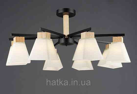 Люстра стельова на 8 плафонів N6608/8 Київ