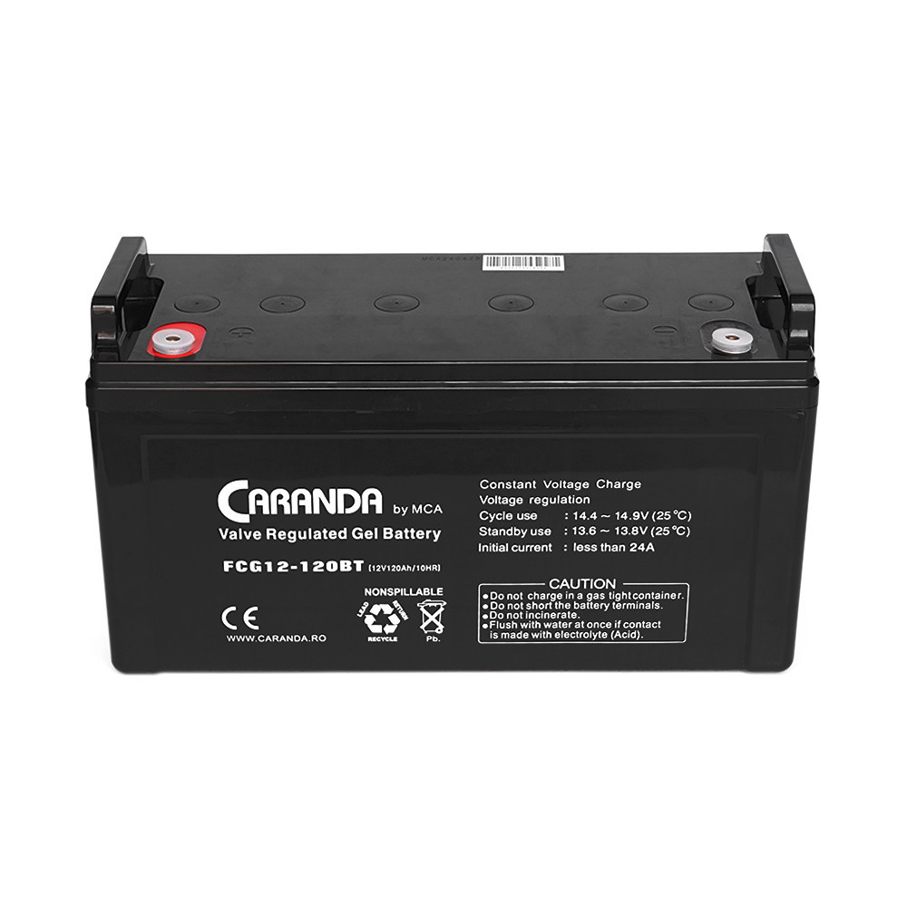 Акумуляторна батарея MCA FCG12-120BT GEL 12 V 120 Ah (331 x 174 x 214), 33 kg Київ - фото 2
