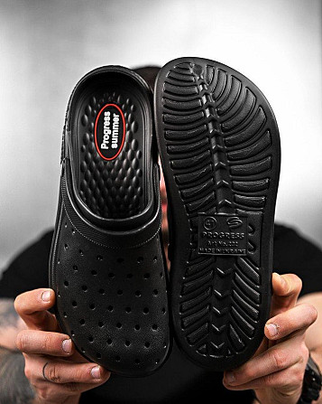 Крокси Progress black ДЛ7096 Одесса - изображение 3