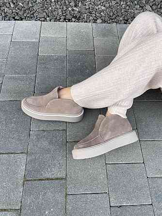 Лофери жіночі GREMMY капучино натуральна замша 36-40р. (5352) 36 Коломия