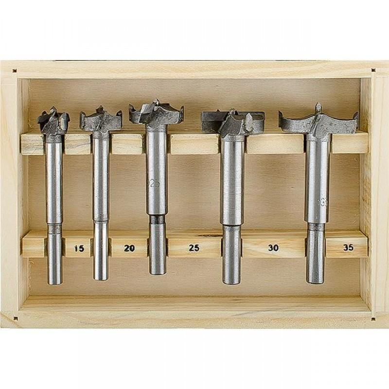 Фрезы Форстнера, набор 5шт НТ-0074 Харьков - изображение 2