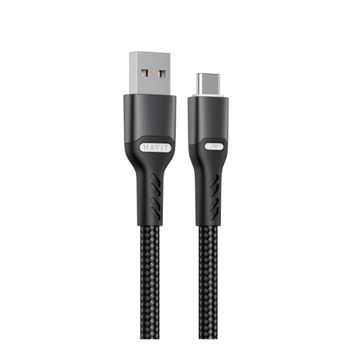Кабель USB Type-C Havit HV-CB6217 3,0A 1м чорний Житомир