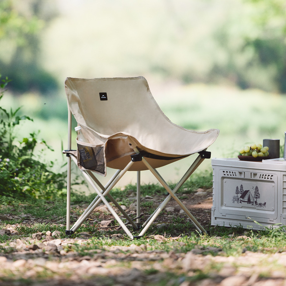 Стілець складаний Naturehike Stellaluna T01 CNH23JU13002, L, бежевий Киев - изображение 3