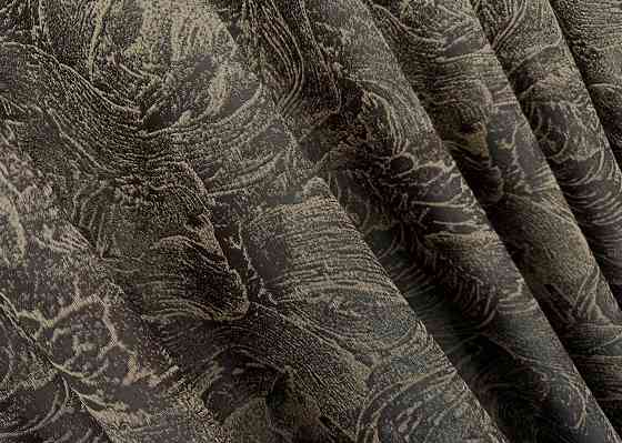 Комплект готовых штор VR-Textil Жаккард Fantasy № 1632ш Венге с бежевым 150х290 см 2 шт (33-0536) Киев