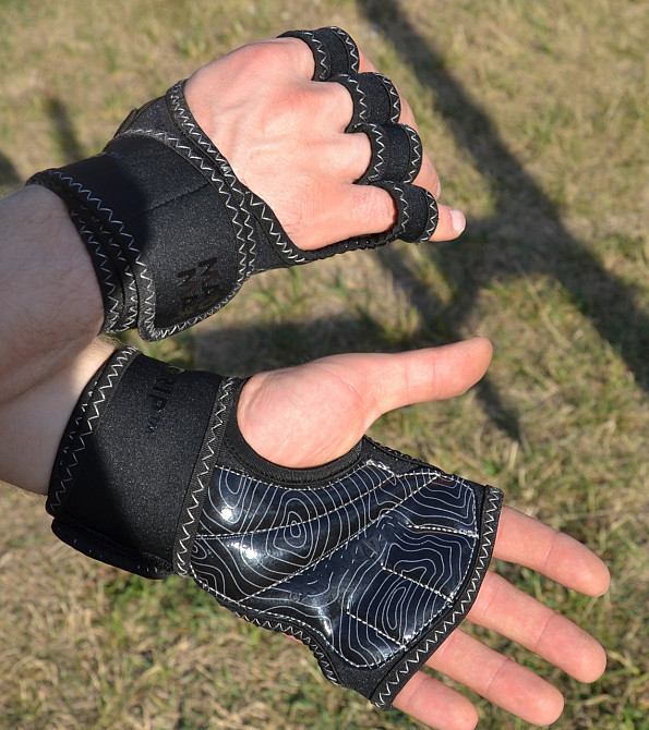 Рукавички для фітнесу MadMax MFG-303 MAXGRIP neoprene wraps Black/Grey L/XL Кам'янське - фото 7