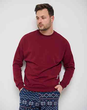 Чоловіча тепла піжама — Байка — штани в орнамент — Family look для пари Tom John 93430 Київ