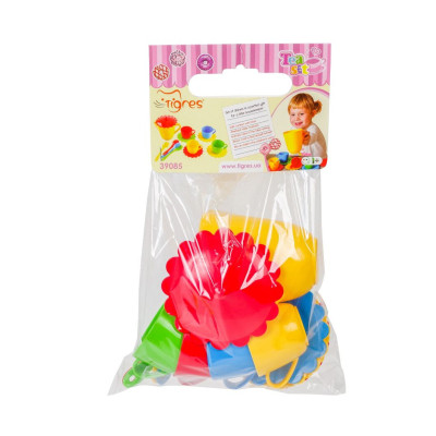 Игровой набор Tigres посуда Ромашка на 4 персоны с чайником ЛЮКС (39085) Винница - изображение 1