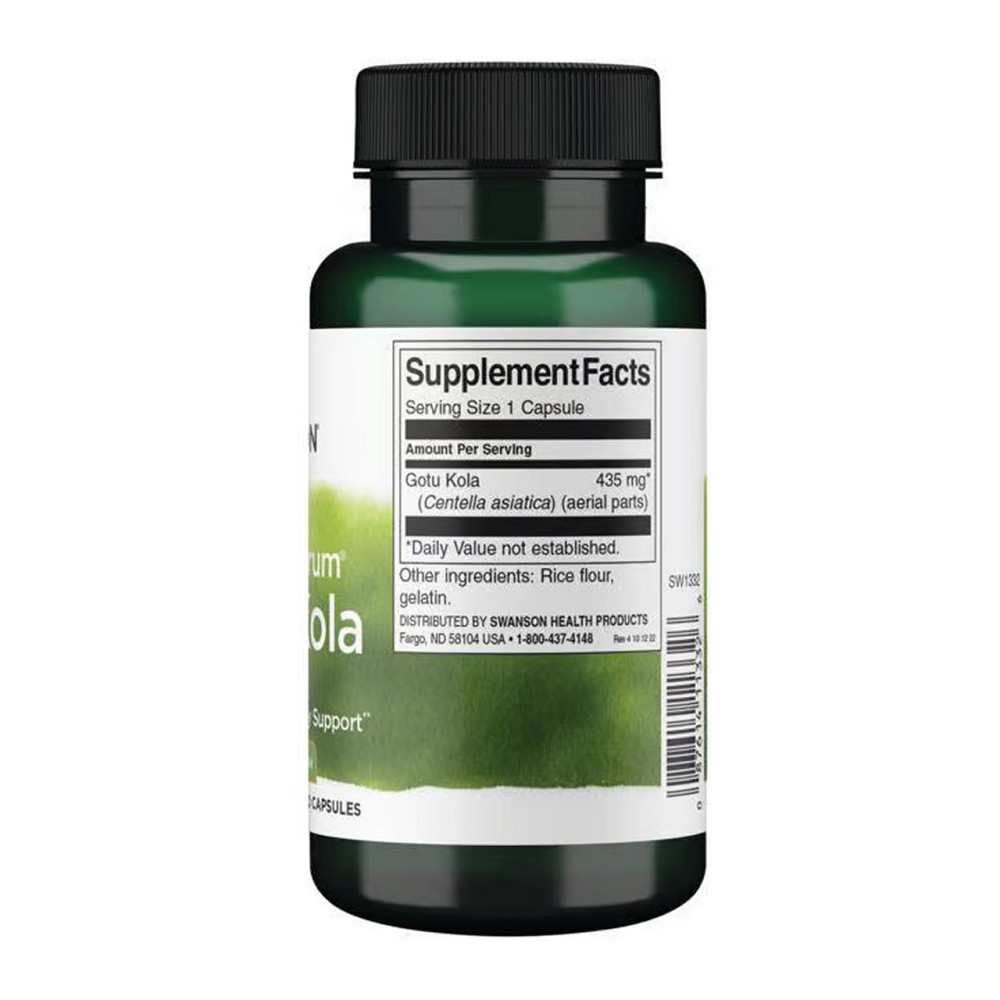 Готу кола Swanson Full Spectrum Gotu Kola 435mg 60 капс Киев - изображение 2