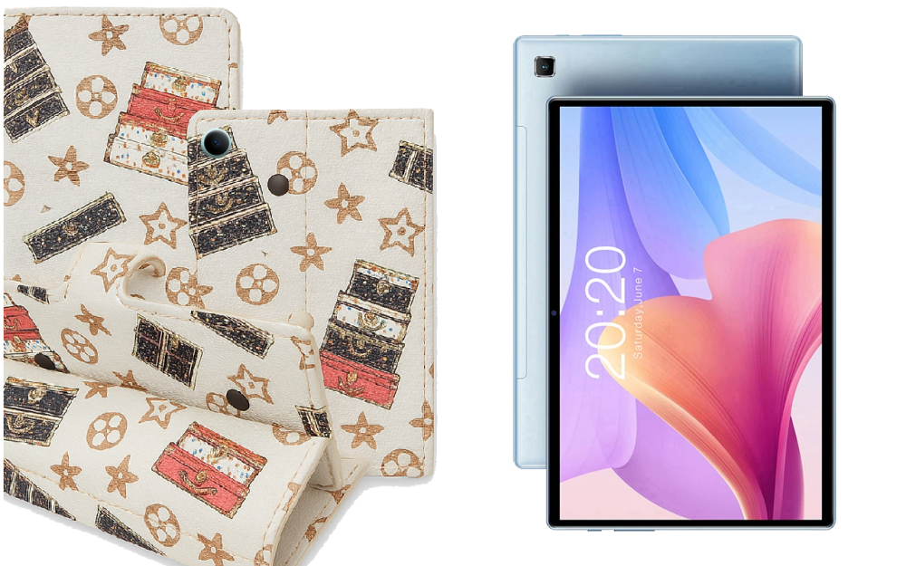 Книга-трансформер для планшета Teclast P20, P20 Hd, P20S, цвет Black Lyi White Киев - изображение 1