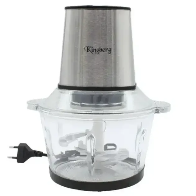 Измельчитель электрический бытовой с чашей 2 л 800 Вт Kingberg KB-2009 Коломия - фото 1
