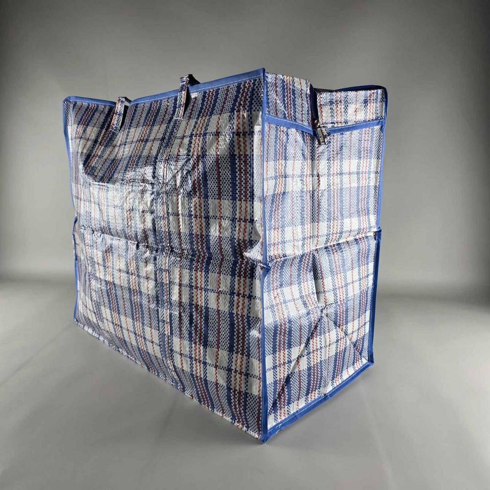 Сумка поліпропіленова, клітчаста. господарська No-4 (48*54*25) (1 шт) Харків - фото 2