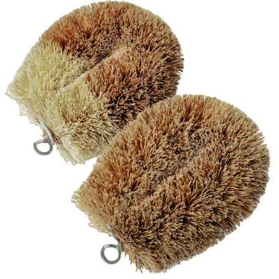 Скребок Добра Господарочка Универсальный С кокосовым волокном 2 шт. (4820086523547) Винница - изображение 1