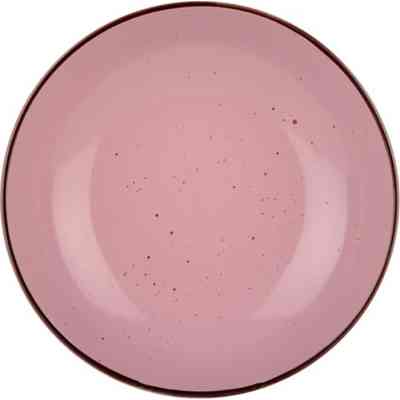 Тарелка Limited Edition Terra 20 см Супова Рожева (YF6007-5) Винница