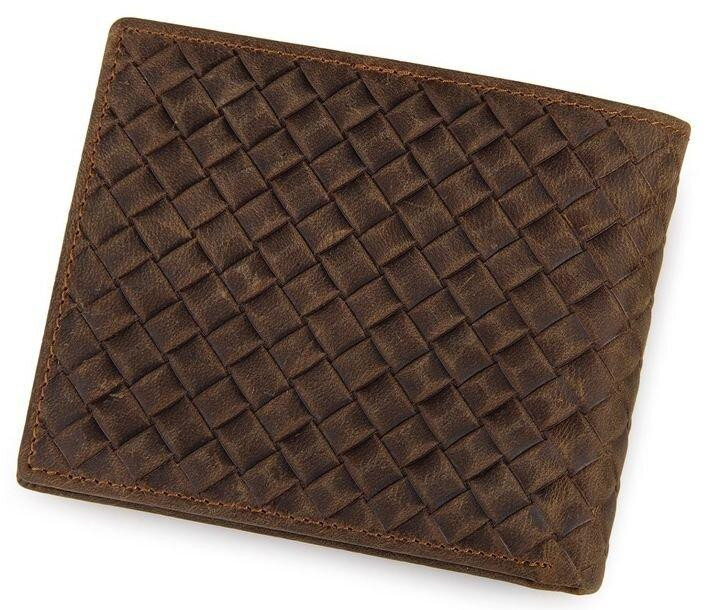 Кошелек мужской Коричневый (Vintage) Киев - изображение 16