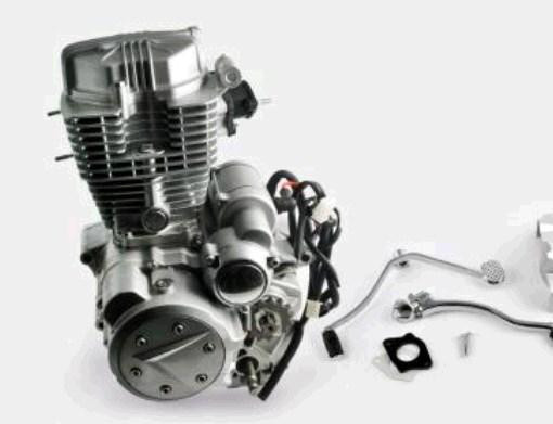 Двигун 4T CG200 (163FML) JING Київ - фото 1