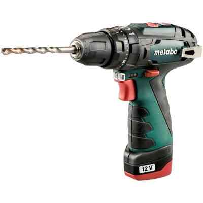Шуруповерт Metabo PowerMaxx SB BL 12В, 2х2Ah, 20·38Нм, 0-400·0-1500об/мин (601784500) Винница
