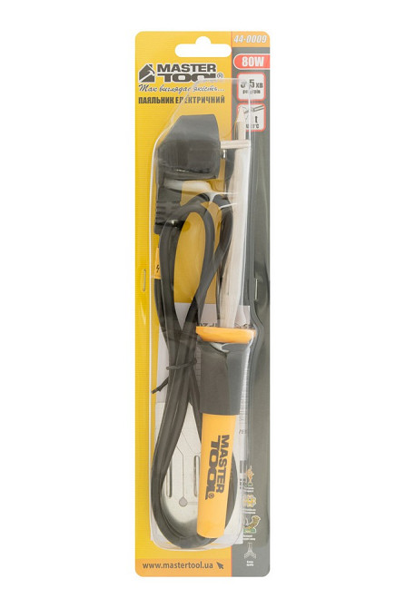 MASTERTOOL Паяльник електричний MASTERTOOL 80 Вт 220V/50Hz 400°С 44-0009 Коломыя - изображение 7