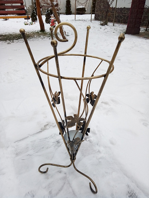 Парасольник кований M-036 підставка для парасоль, під парасолі Київ - фото 4