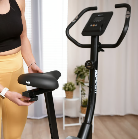 Велотренажер Hop-Sport HS-4000H Grant черно-золотистый Киев