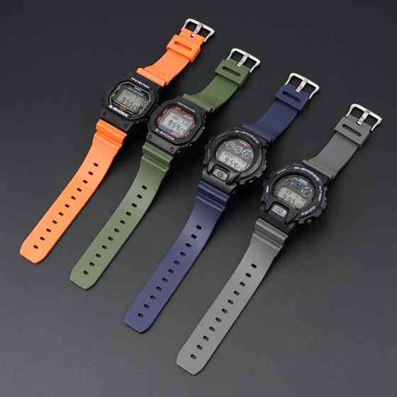 Ремінець для Casio G-Shock DW-6900 Dark Blue SI SBR Київ