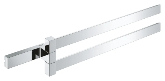 Двойной держатель для полотенец Grohe Selection Cube (40768000) Киев