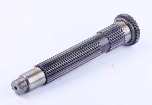 Вал вторинний КПП L-253 мм Z-28/25/22 Фотон 354/404 Мукачево - фото 1