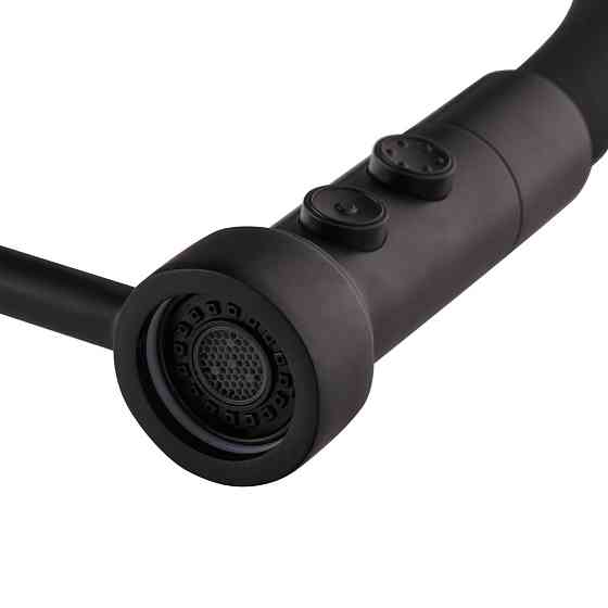 Кухонный смеситель Mixxus Premium Summer 017 черный REFL.BLACK MI6961 Харьков