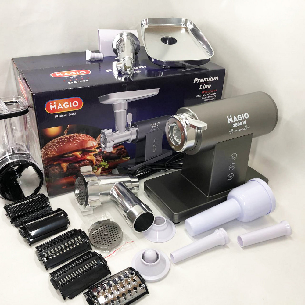 М'ясорубка з теркою для дерунів, М'ясорубка з легким чищенням 'для сосисок US-97 Львів - фото 6