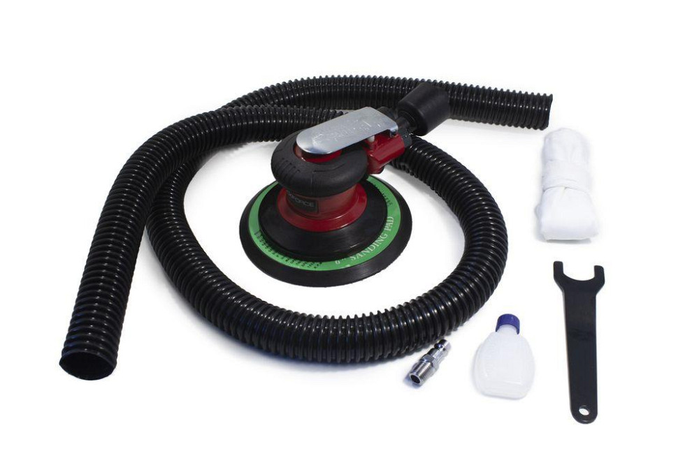 Пневмошліфувальна орбітальна машинка з примусовою системою пиловідведення 6''(150мм,10000об/хв, Одесса - изображение 1