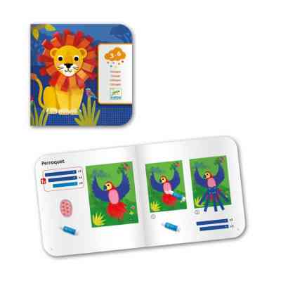 Набор для творчества Djeco Вьющиеся животные (DJ09868) Винница