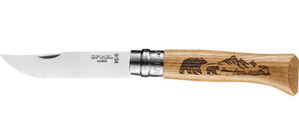 Кухонный Складной Нож Оpinel (Опинель) No.8 