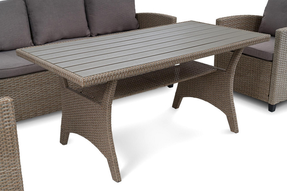 Комплект садових меблів Di Volio Genova Бежевий/Світло-сірий Киев - изображение 8