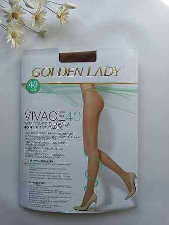 Колготки без шортиків golden lady vivace 40 камоскіо-засмага Славута